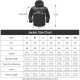 FREE SOLDIER Hunting Jacket, Men's Soft-shell Tactical Hooded Jacket Outdoor winter fleece jacket