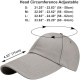 Men's Women's Extra Long Bill Fishing Cap Trucker Rear Buckle Baseball Cap Brim Sun Cap