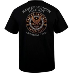  Men's Graphic Short Sleeved Crew Neck T-Shirt - Overseas Tour | War bikes